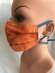 Maske "Orange Batik"