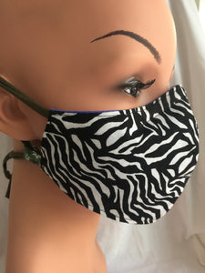 Maske "Zebra"